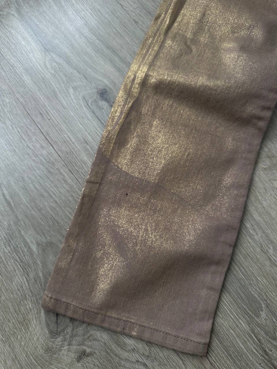 Vintage × Zadig & Voltaire Vintage Zadig&Voltaire Deluxe Gold Womens Pants Size 30" / US 8 / IT 44 - 15 Thumbnail