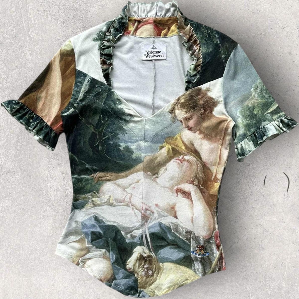 Vivienne Westwood Fall21 Boucher Sweetheart Corset Top Size M / US 6-8 / IT 42-44 - 7 Thumbnail