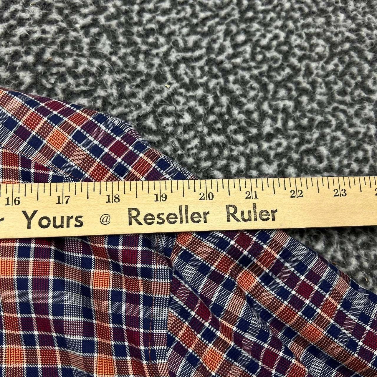 Orvis Orvis Button Down Shirt Men Orange Plaid Collared Cotton L Size US L / EU 52-54 / 3 - 8 Thumbnail