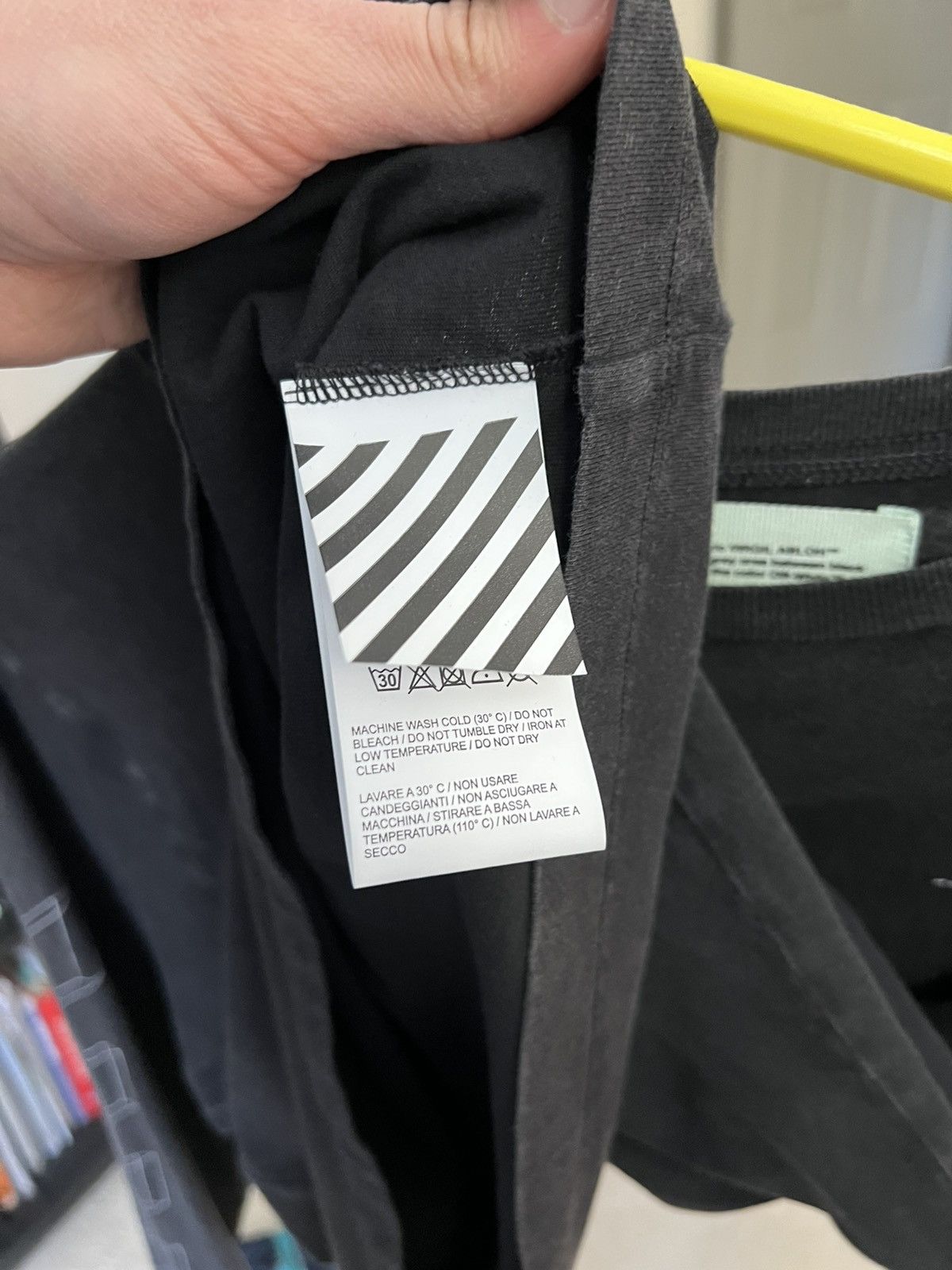 Off-White Off White long sleeve tshirt fw17 Size US M / EU 48-50 / 2 - 4 Thumbnail