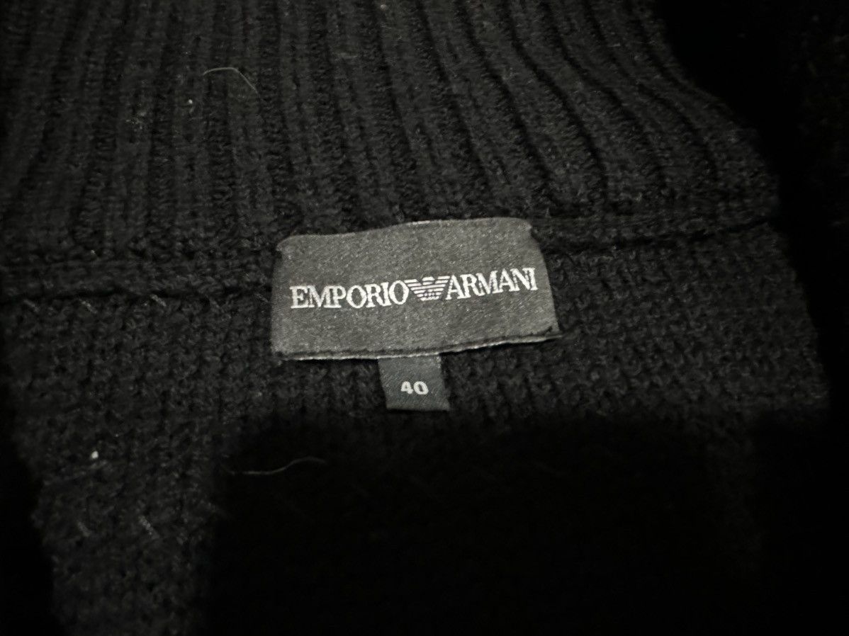 Emporio Armani 🔥Aw2010 Emporio Armani Mongolian Lamb Fur Short Sweater Size US M / EU 48-50 / 2 - 10 Thumbnail