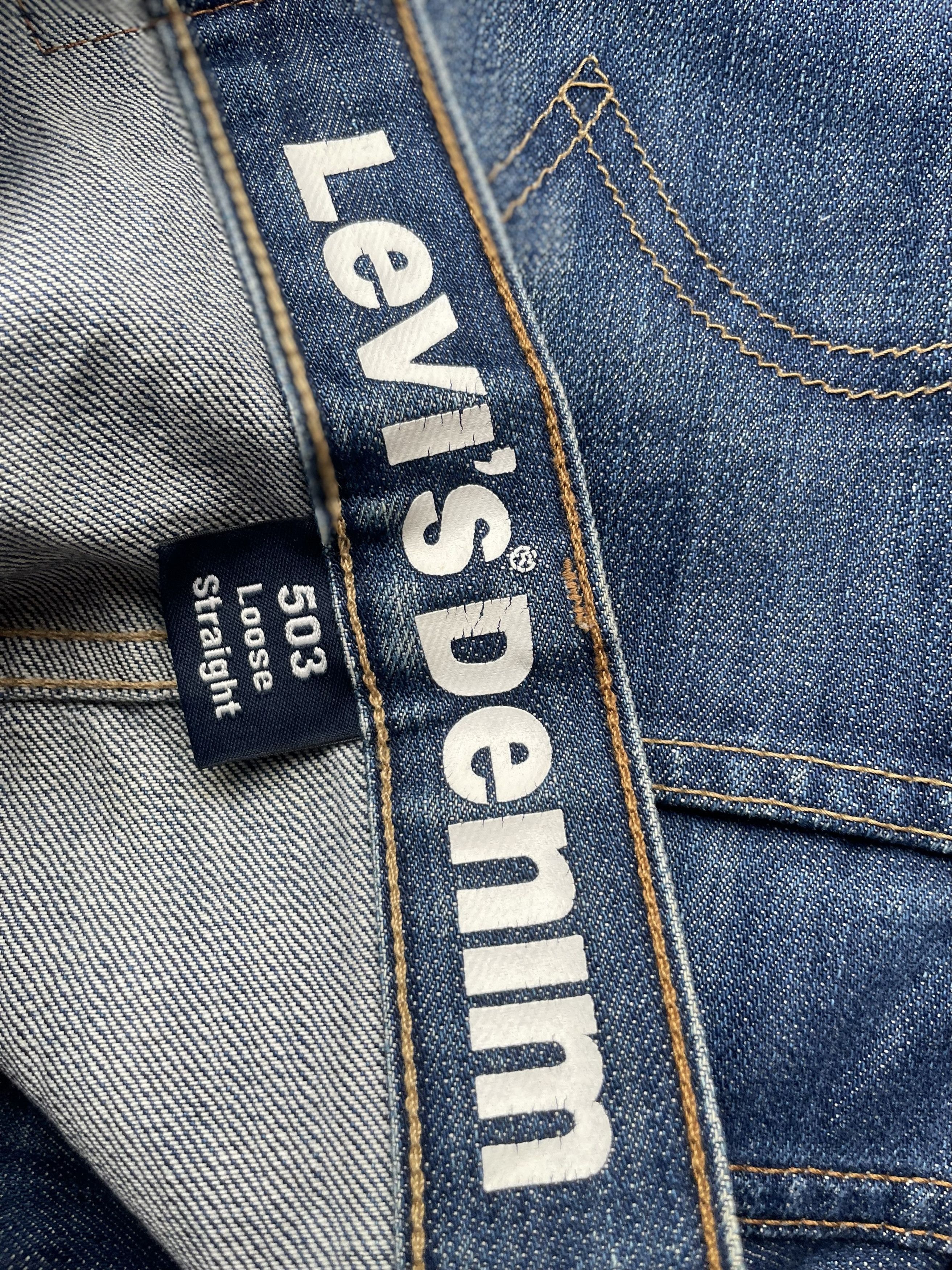 Levi's Levis 503 Faded & Distresed Size US 33 - 14 Thumbnail