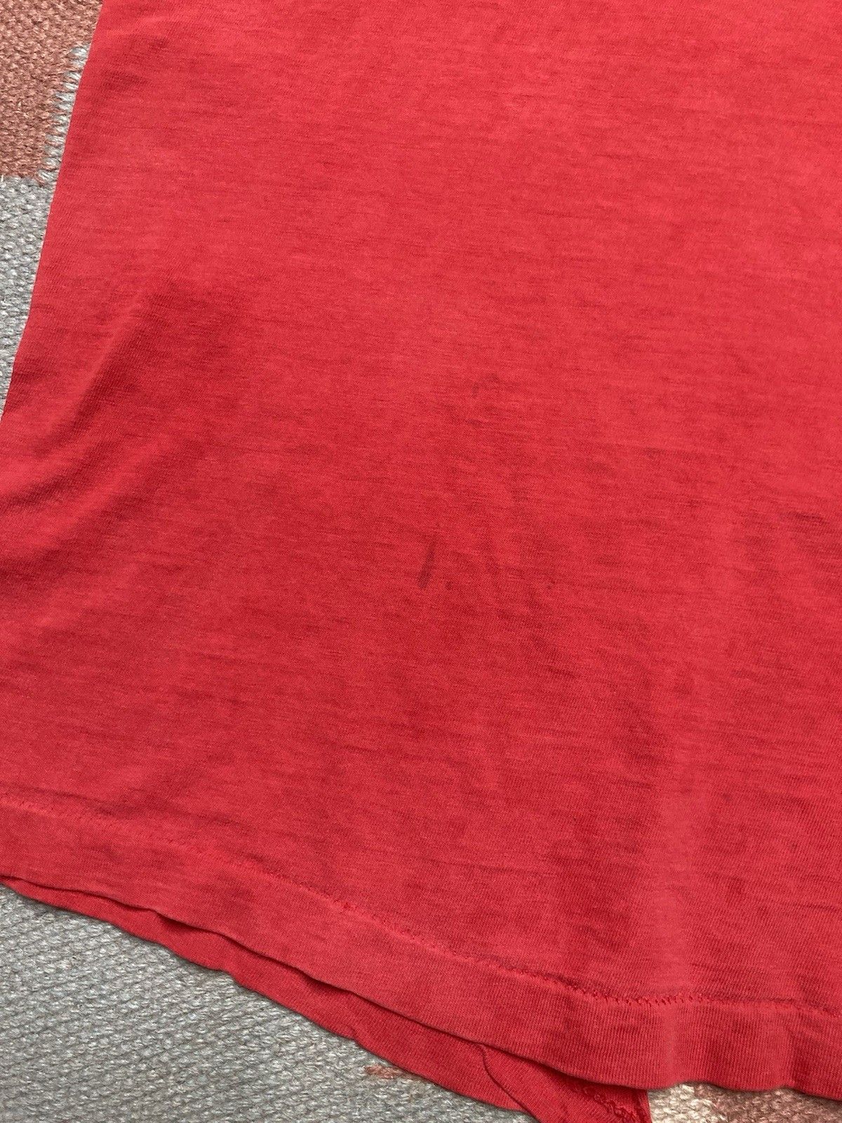Vintage 70s tank top pocket t shirt fruit loom distressed cotton M Size US M / EU 48-50 / 2 - 2 Thumbnail