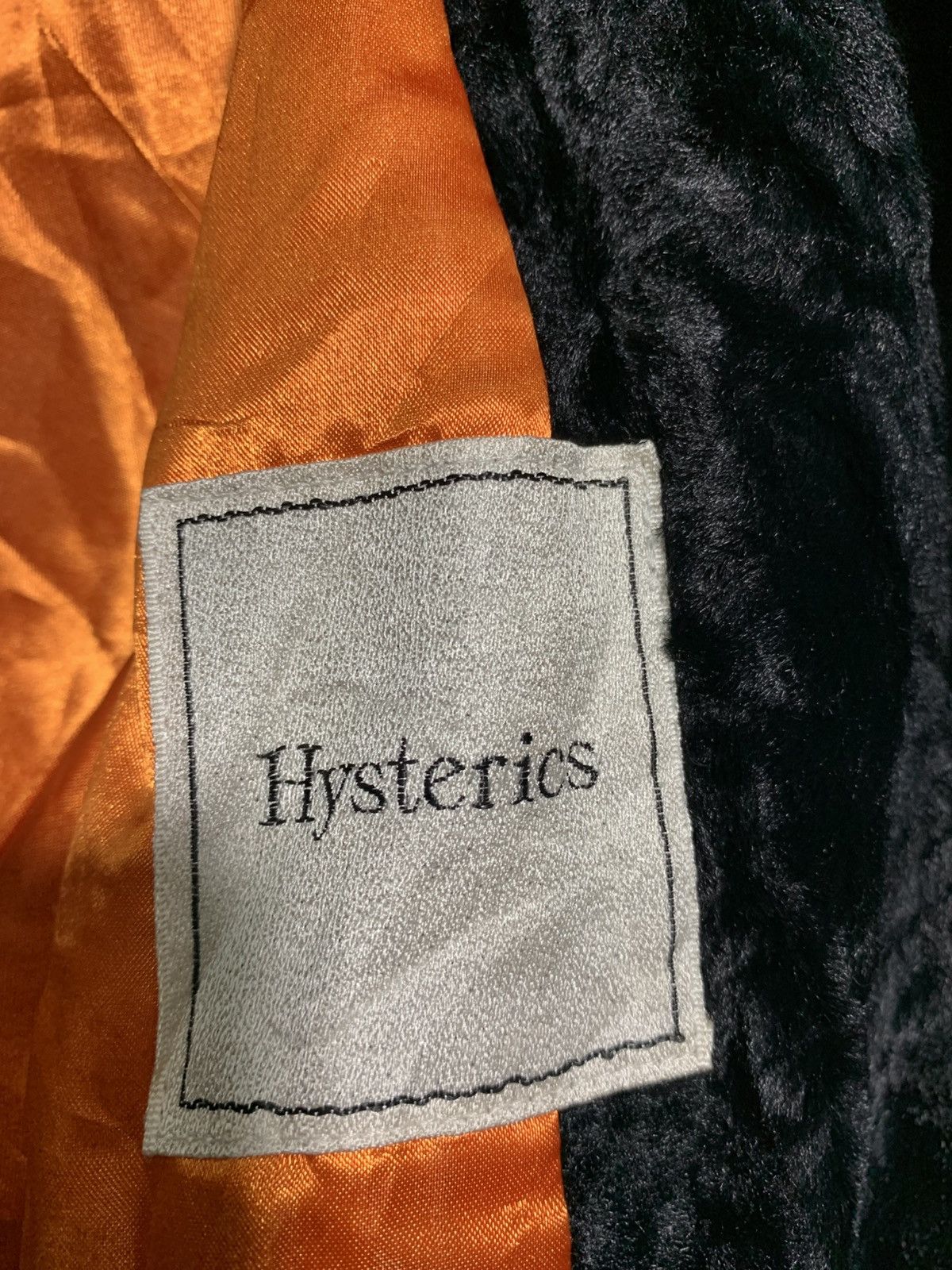 Hysteric Glamour 🔥HYSTERIC GLAMOUR VELVET BLACK JACKETS Size M / US 6-8 / IT 42-44 - 10 Thumbnail