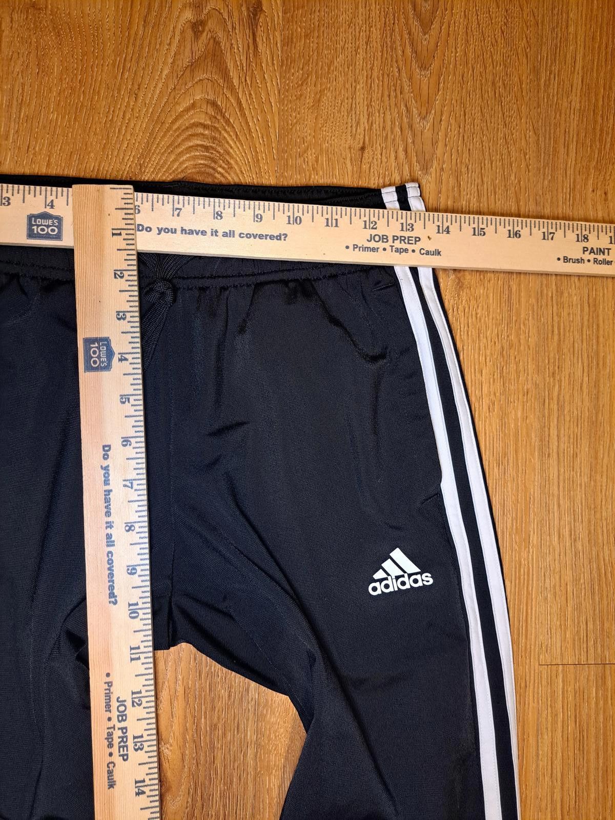 Adidas Adidas Sweatpants Mens XS Black Drawstring Stripes Size US 28 / EU 44 - 7 Thumbnail