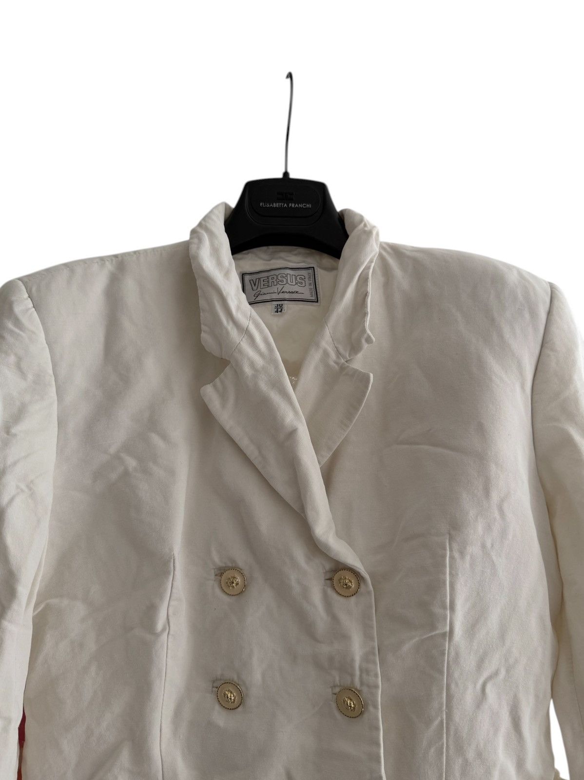 Versace Jeans Couture Vintage Versus Versace Button Blazer Jacket Size M / US 6-8 / IT 42-44 - 3 Thumbnail