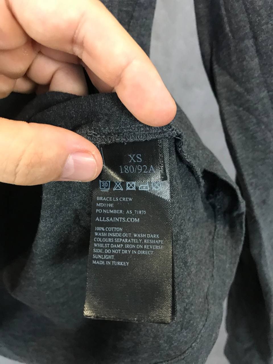 Allsaints Allsaints logo designer longsleeve Size US XS / EU 42 / 0 - 5 Thumbnail