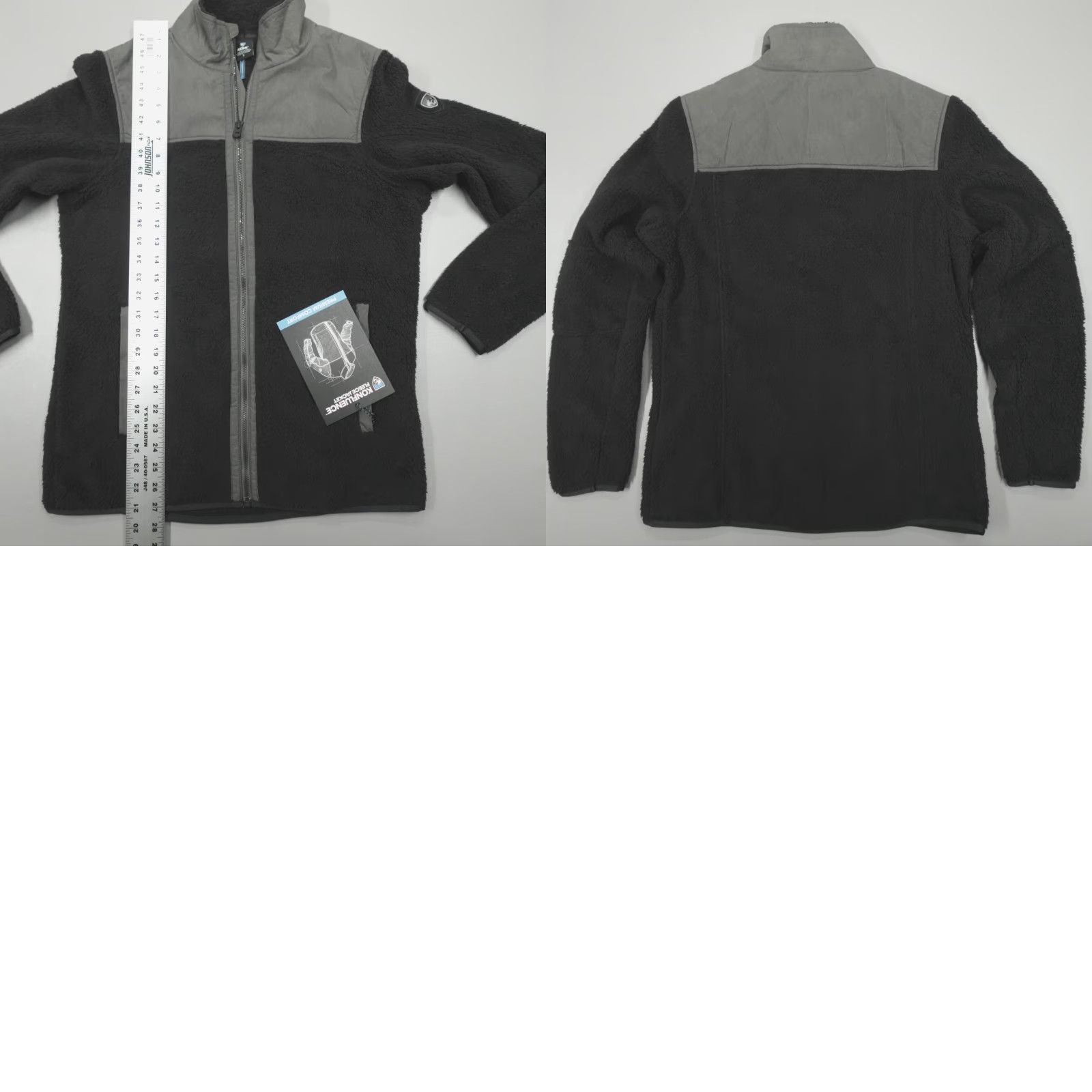 Vintage Kuhl Konfluence Jacket Fleece Men Size S Raven/Carbon Lightweight Warmth Spring Winter Fall Full Zip Pockets Outdoors Hiking Regular Stand-Up Logo Size US S / EU 44-46 / 1 - 8 Thumbnail