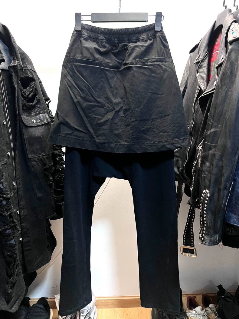 Rick Owens rick Owens size xs Double plush Mandarin jacket culottes st Size US 28 / EU 44 - 2 Thumbnail