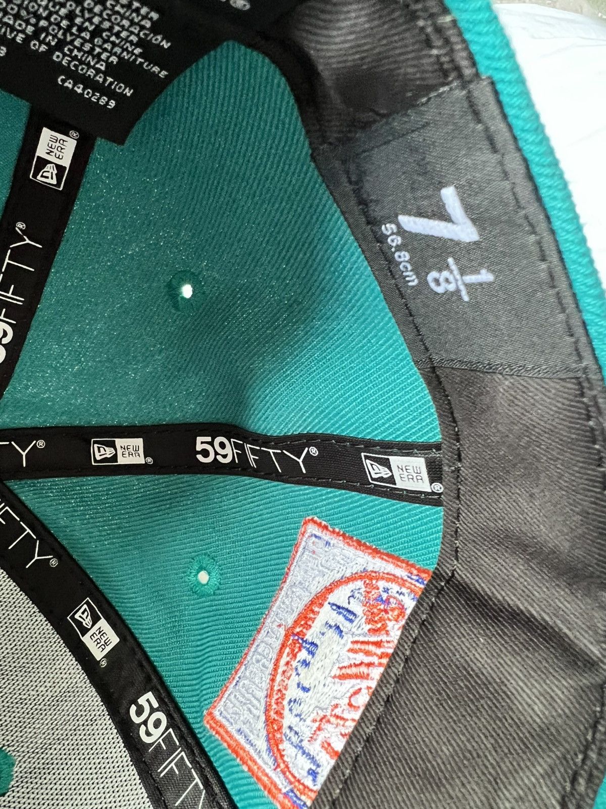 New Era NEW ERA “NY Mets” 59 Fifty Fitted Cap - Teal Size ONE SIZE - 7 Thumbnail