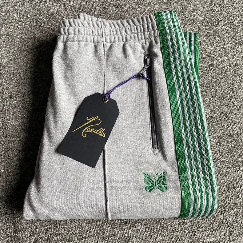 Needles Needles size M Gray, green, black, blue cotton butterfly em Size US 30 / EU 46 - 6 Thumbnail