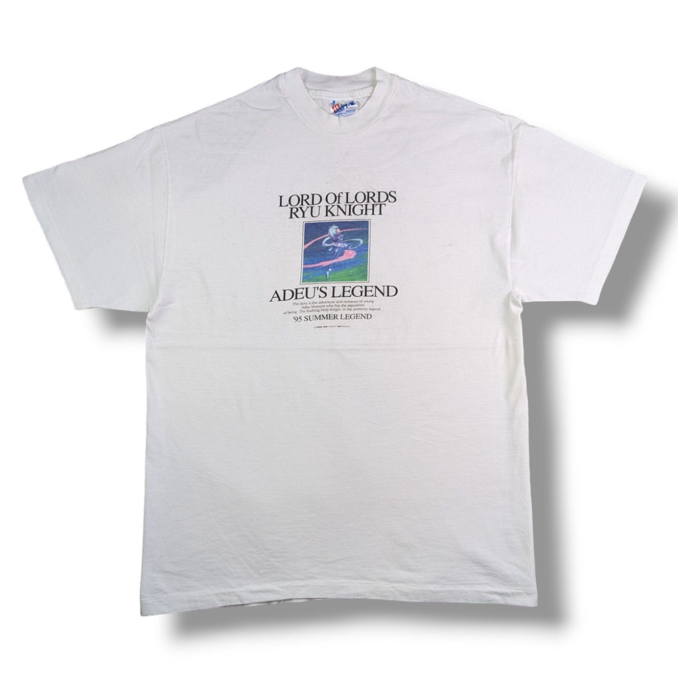 Anime × Japanese Brand Vintage 90s Lord of Lords Ryu Knight Adeu's Legend Anime Tee Size US L / EU 52-54 / 3 - 1 Thumbnail