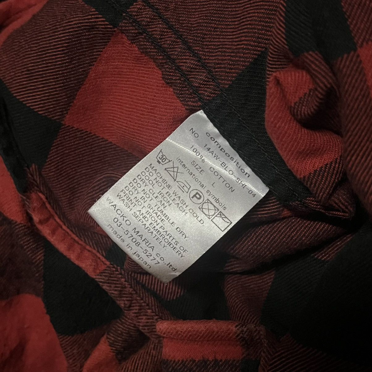 Wacko Maria Wacko Maria Flannel Size US L / EU 52-54 / 3 - 6 Thumbnail