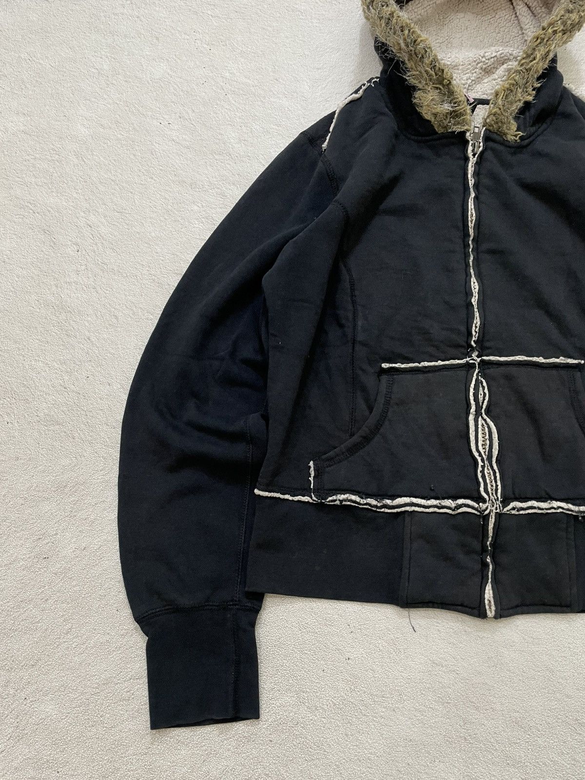Japanese Brand 2000s Japan Fur Hooded Hysteric Vkei NumberNine Y2K LGB if6 Size US S / EU 44-46 / 1 - 3 Thumbnail