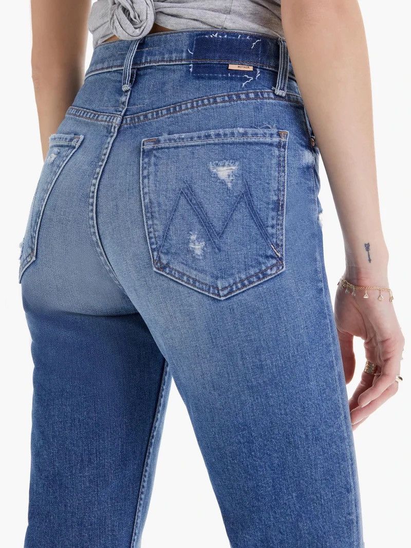 MOTHER Mother Denim High Waisted Rider Ankle 28 Size 28" / US 6 / IT 42 - 23 Thumbnail