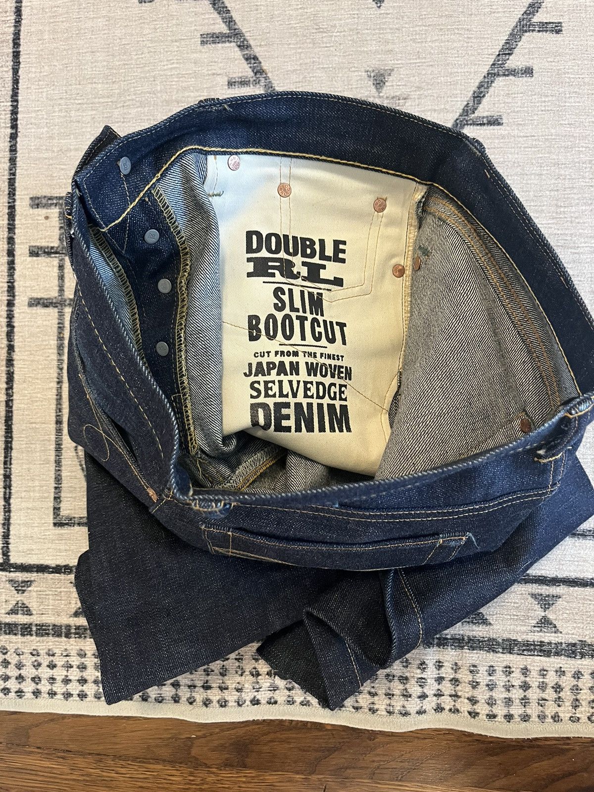 RRL Ralph Lauren Double RL - RRL Limited Edition of 200 Raw Slim ...