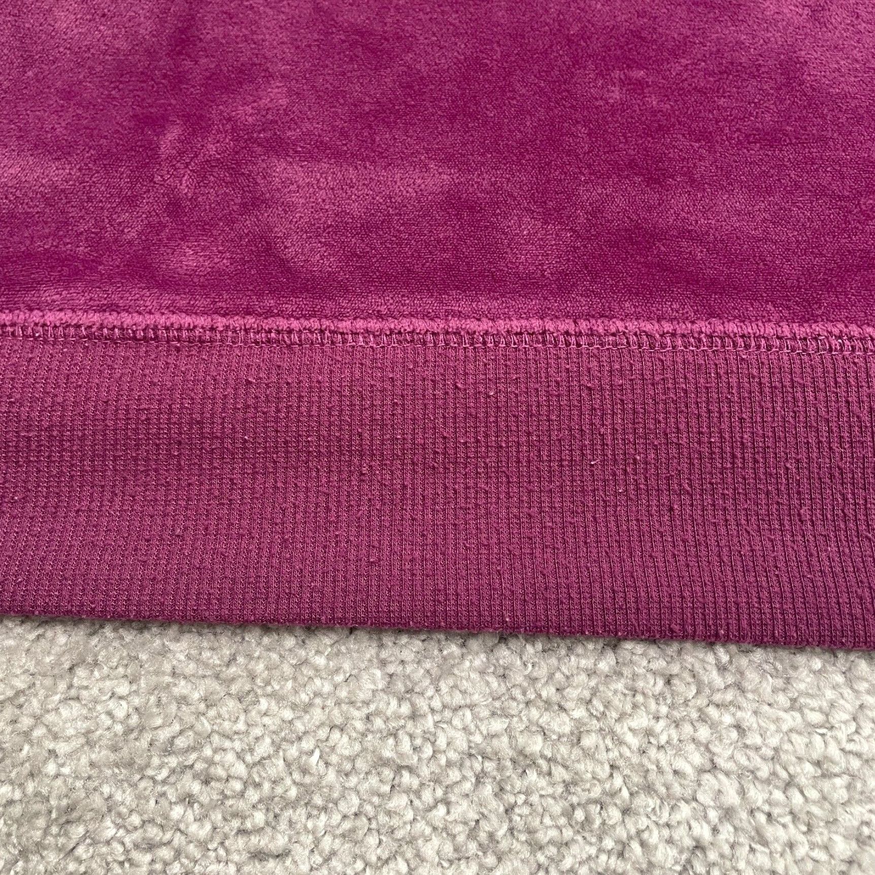 Vintage Honeydew Velour Pullover Sweatshirt Womens XL Purple Round Neck Casual Outdoor Size XL / US 12-14 / IT 48-50 - 4 Thumbnail