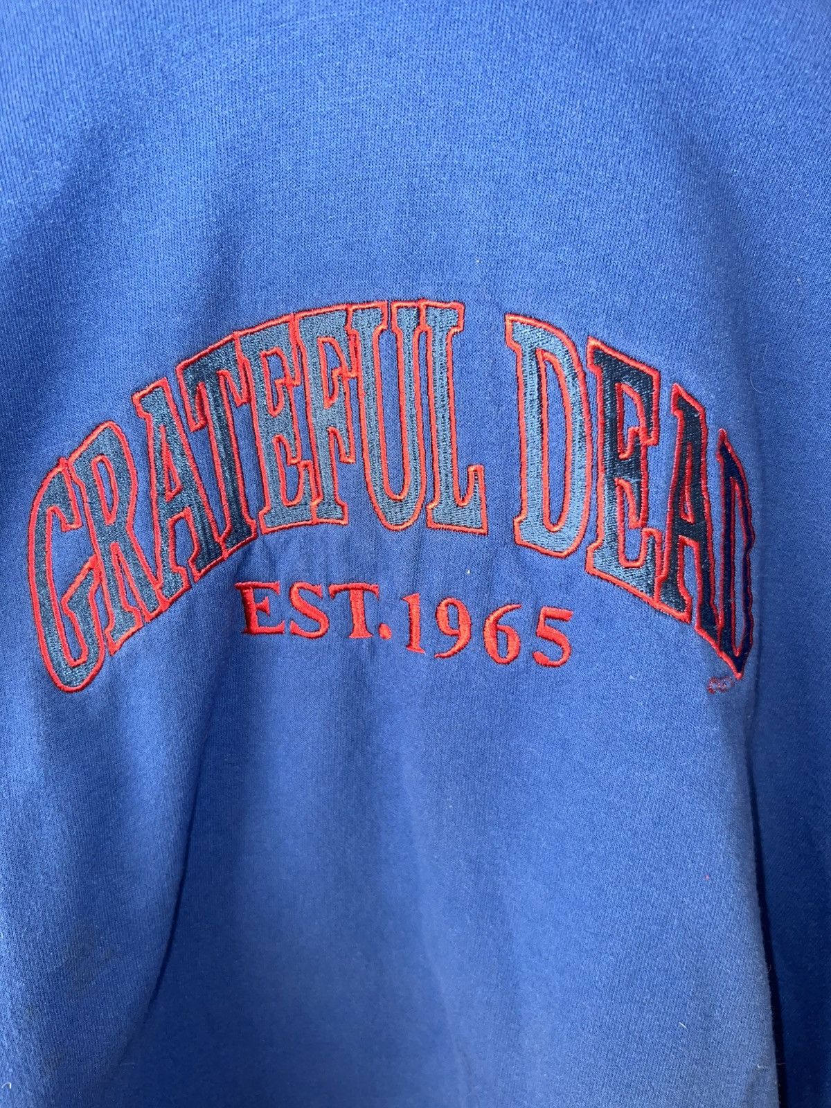Grateful Dead Grateful Dead Embroidered Y2K Hoodie (2XL) Size US XL / EU 56 / 4 - 4 Thumbnail