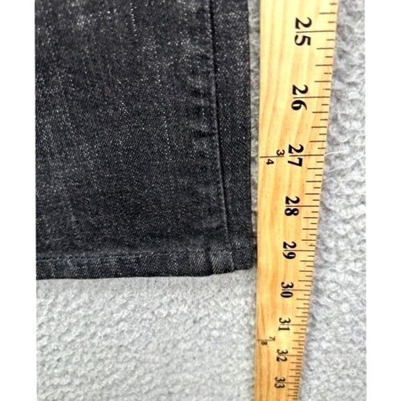 Ralph Lauren Lauren Ralph Lauren Jeans Womens 4 Black Dark Wash Straight Mid-Rise Denim Pants Size 27" / US 4 / IT 40 - 7 Thumbnail