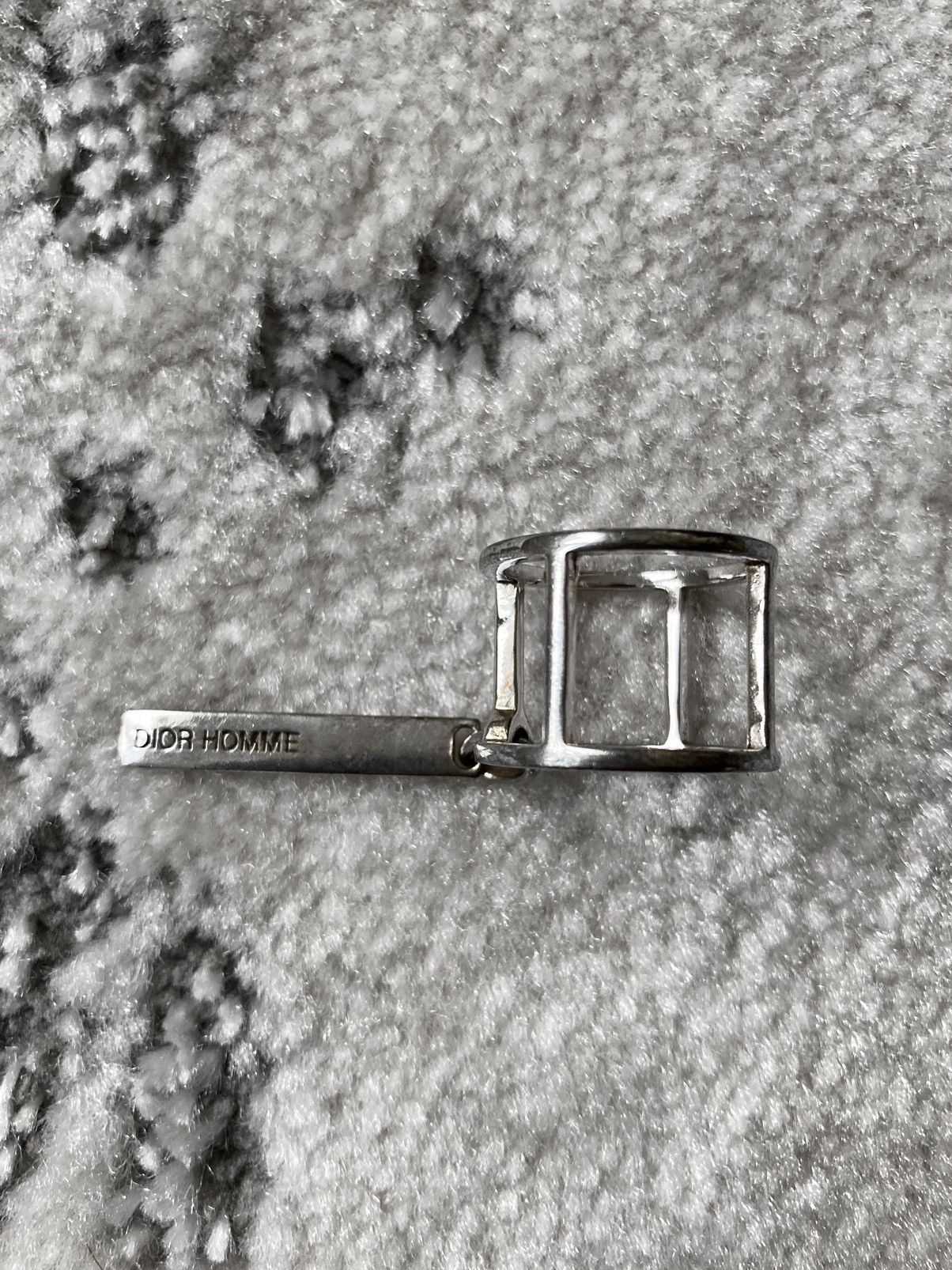Dior × Hedi Slimane S/S 2004 “Strip” Charm Cage Ring Size ONE SIZE - 5 Thumbnail