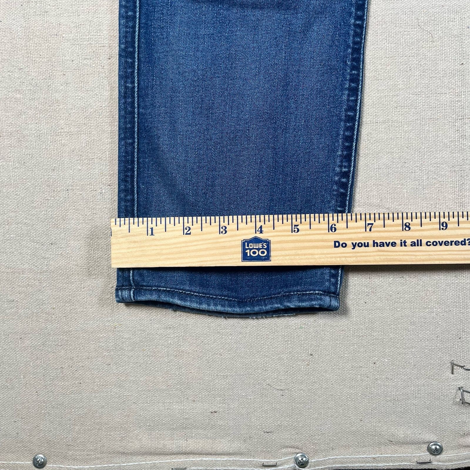 7 For All Mankind 7 For All Mankind Jeans Womens 27 Blue Modern Straight Denim Size 27" / US 4 / IT 40 - 6 Thumbnail