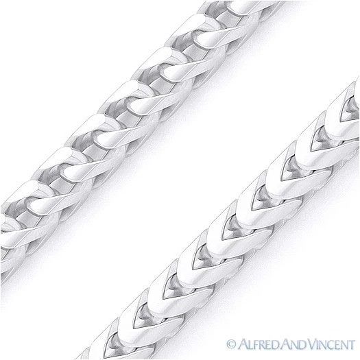 Other 4.2mm Arrow Link Franco Italian Chain Bracelet 8.5" Size ONE SIZE - 2 Thumbnail
