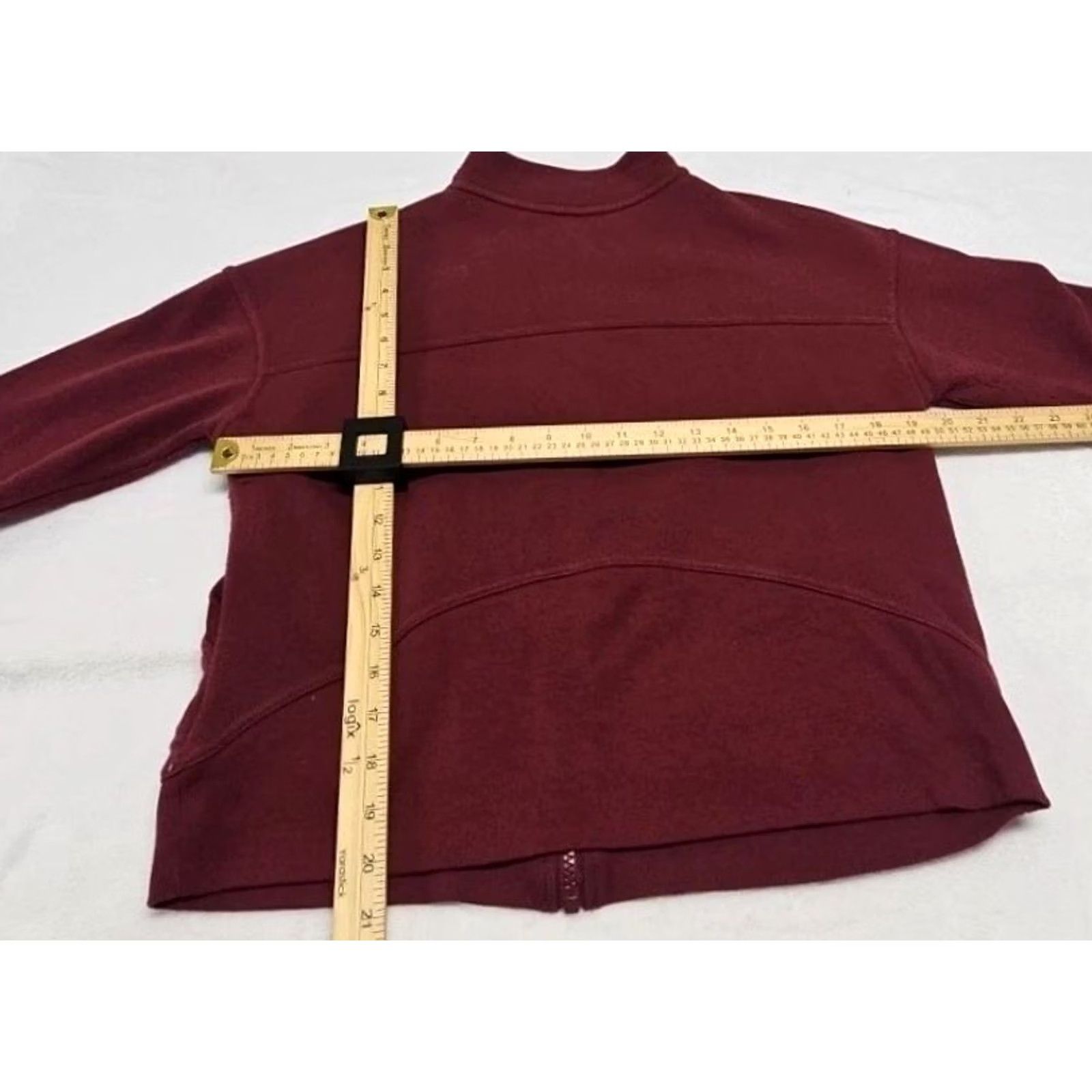 Vintage Freely Women’s Medium Zip Up Jacket Athleisure Burgundy & Gray Set of 2 Jacket Womens M Burgundy & Gray Zip Up Size M / US 6-8 / IT 42-44 - 7 Thumbnail