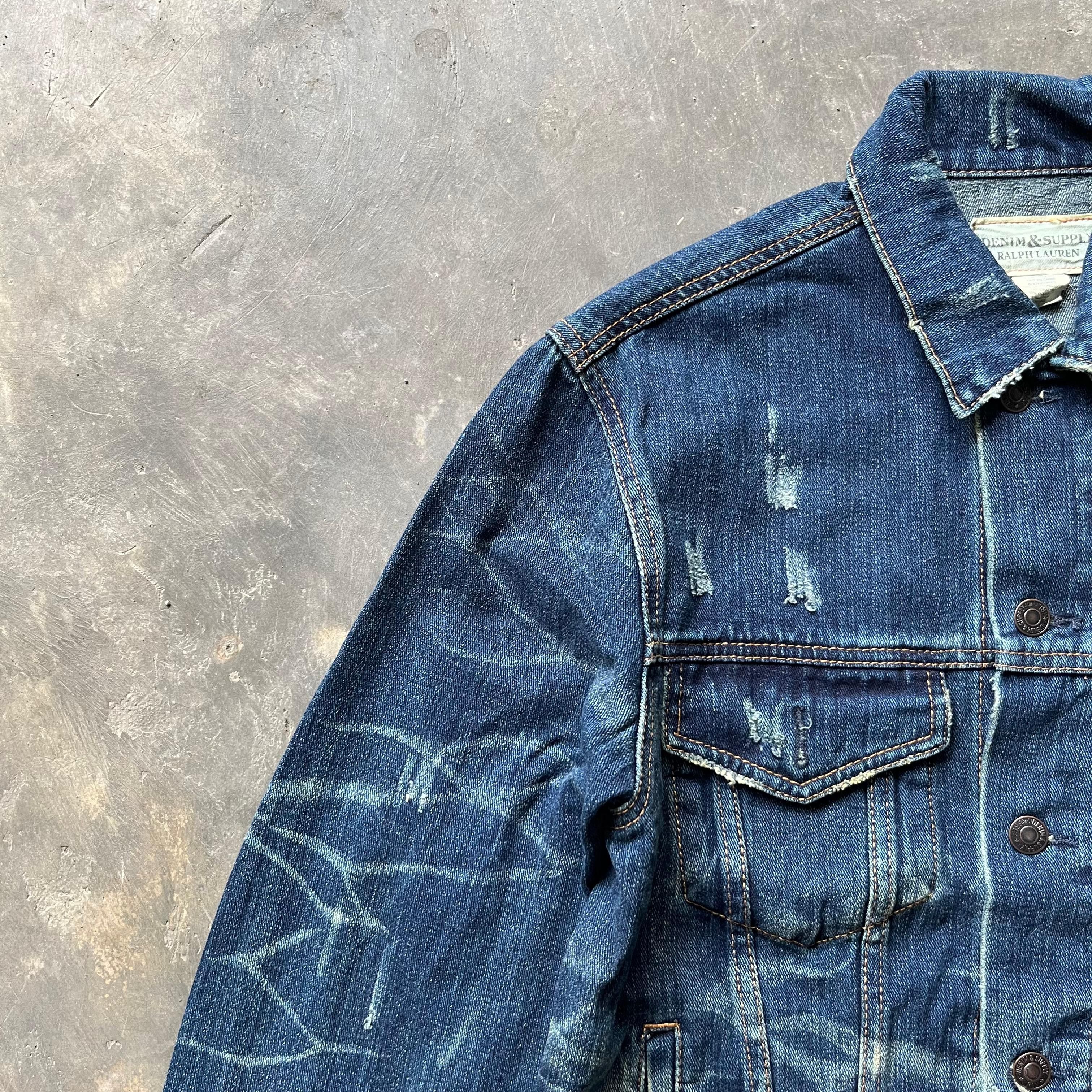 Denim & Supply Ralph Lauren Denim & Supply Ralph Lauren American Flag Denim Jacket Size US L / EU 52-54 / 3 - 6 Thumbnail