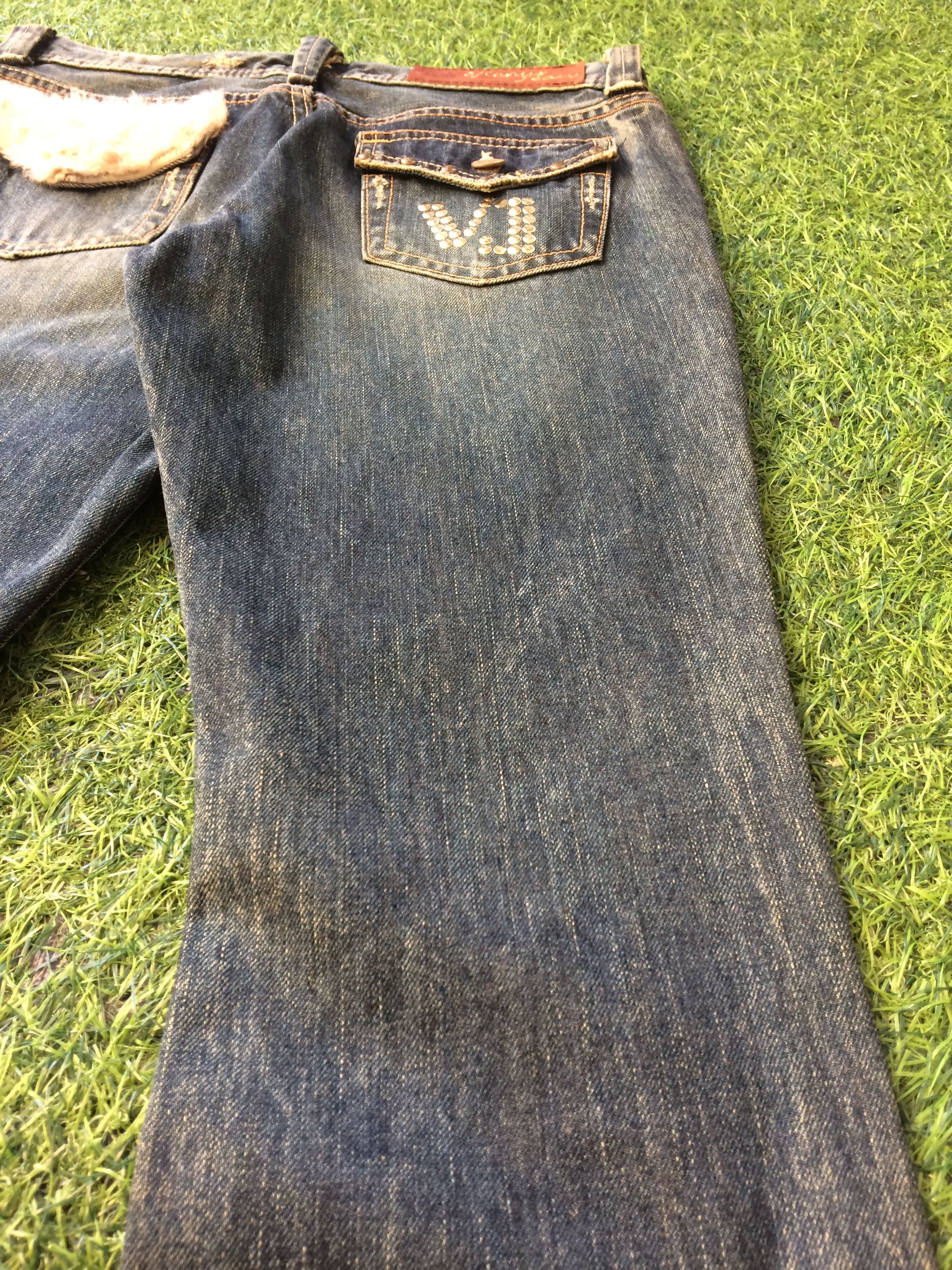 Japanese Brand Japanese Low Waist Bootcut Jeans #D-487 Size 27" / US 4 / IT 40 - 7 Thumbnail