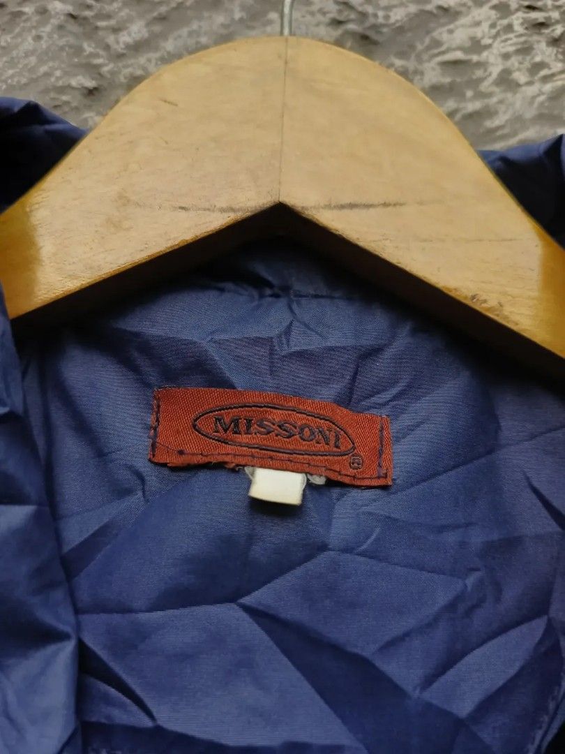 Missoni Vintage Missoni Sports Windbreaker Jacket Size US XL / EU 56 / 4 - 6 Thumbnail
