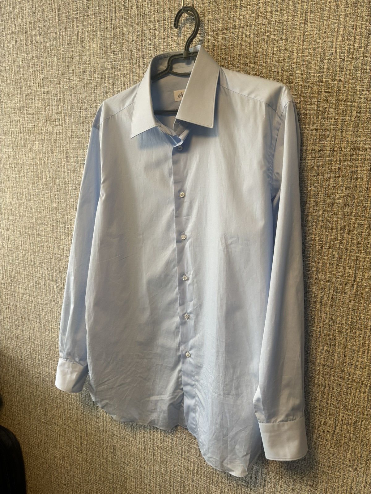 Brioni BRIONI SHIRT MENS BLUE MADE IN ITALY Size US L / EU 52-54 / 3 - 2 Thumbnail