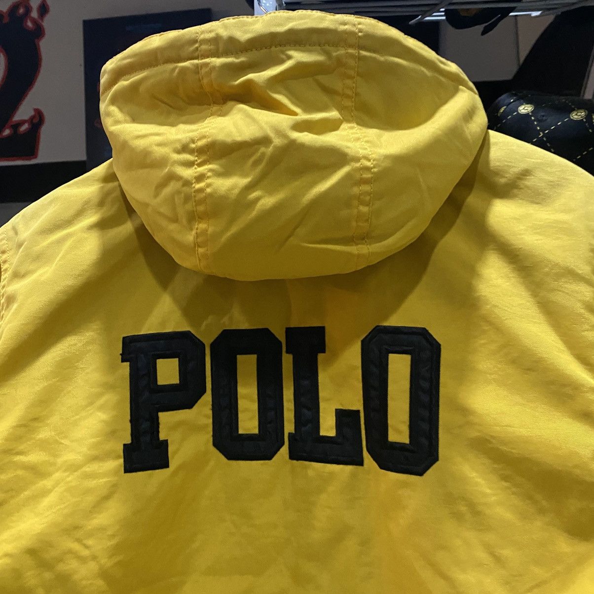 Polo Ralph Lauren 💥RARE💥Vintage Polo by Ralph Lauren Spell Out Polo Parkas Size US S / EU 44-46 / 1 - 4 Thumbnail