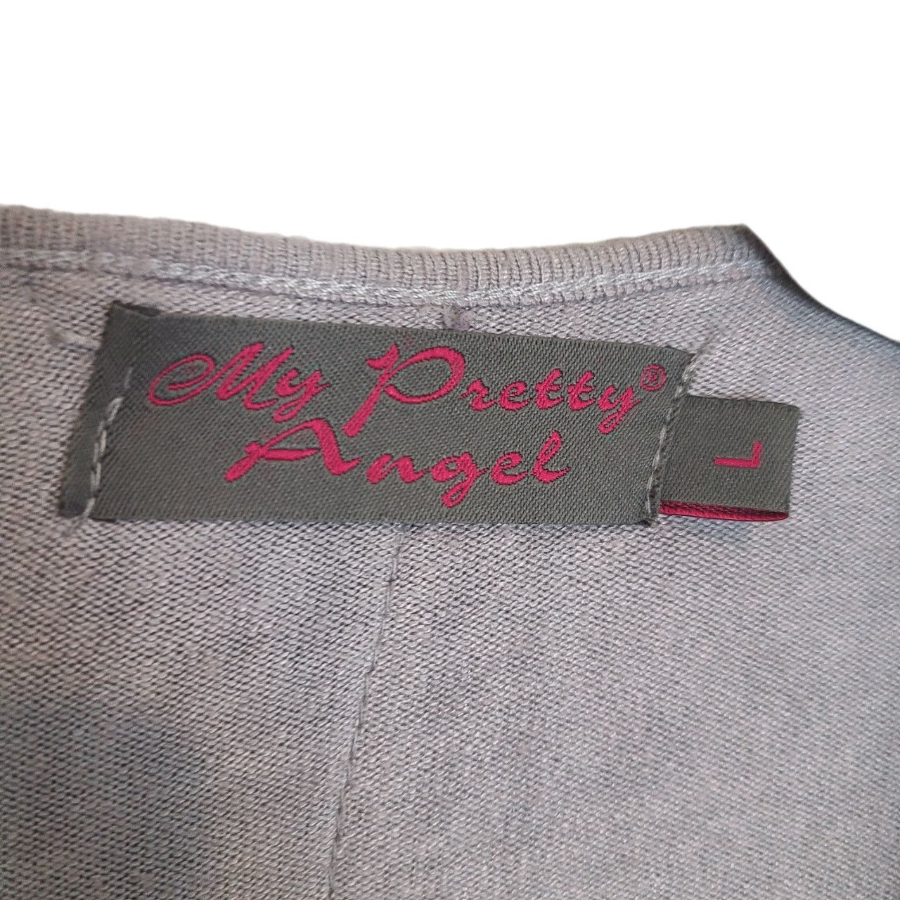 Pretty Green Vintage My Pretty Angel Y2K Floral Crochet Lace Fairy Grunge Size L / US 10 / IT 46 - 7 Thumbnail