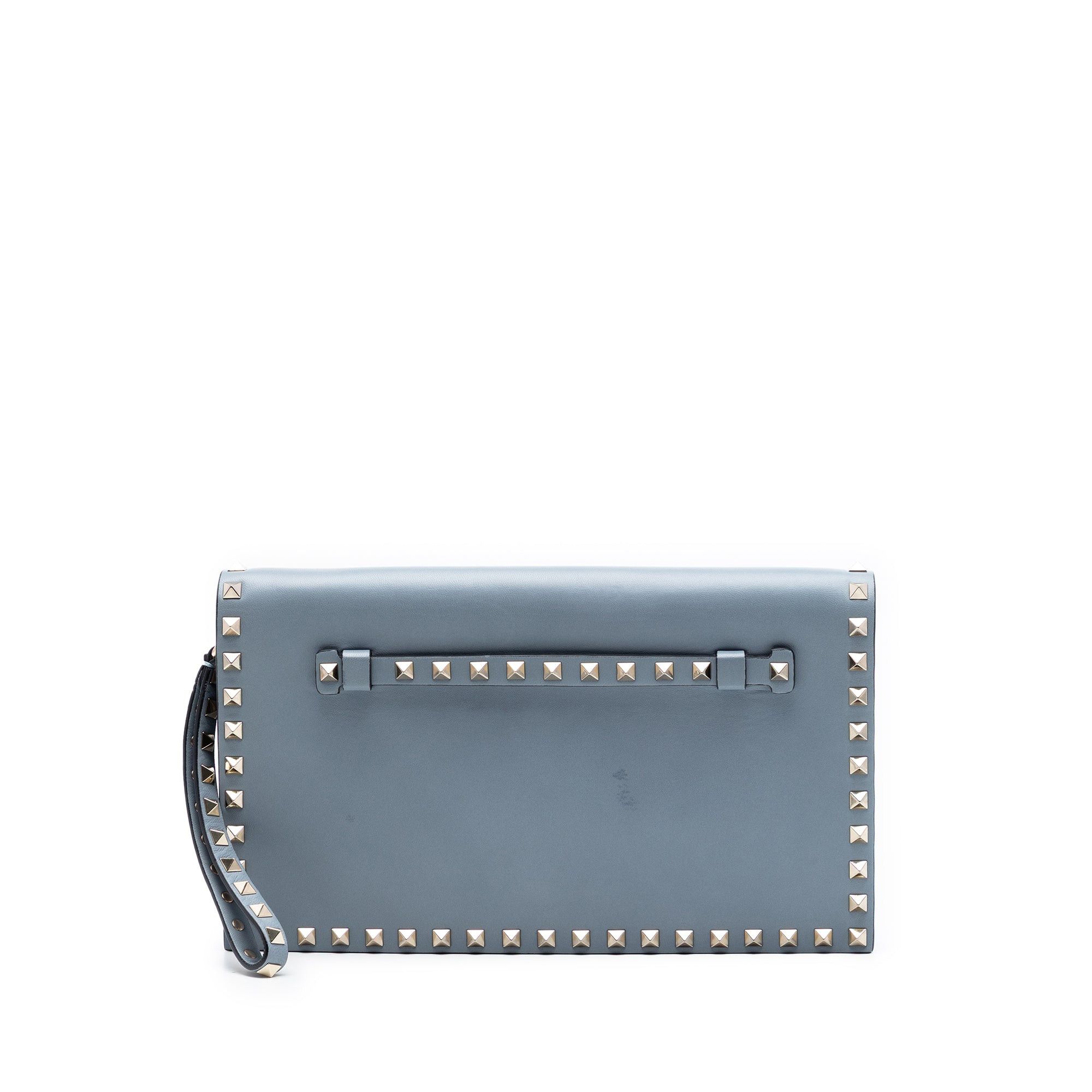Valentino Nappa Rockstud Wristlet Clutch Size ONE SIZE - 1 Thumbnail