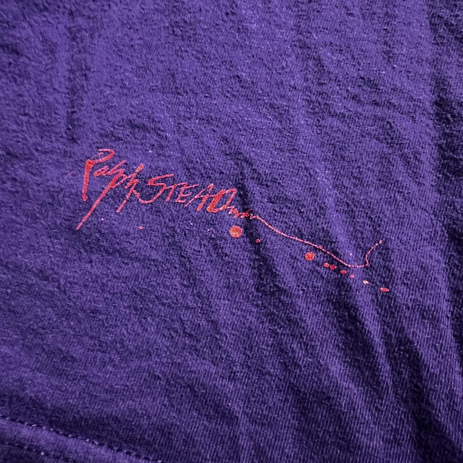 Supreme Supreme Ralph Steadman Purple Blood Box Logo Tee Shirt Size US L / EU 52-54 / 3 - 6 Thumbnail