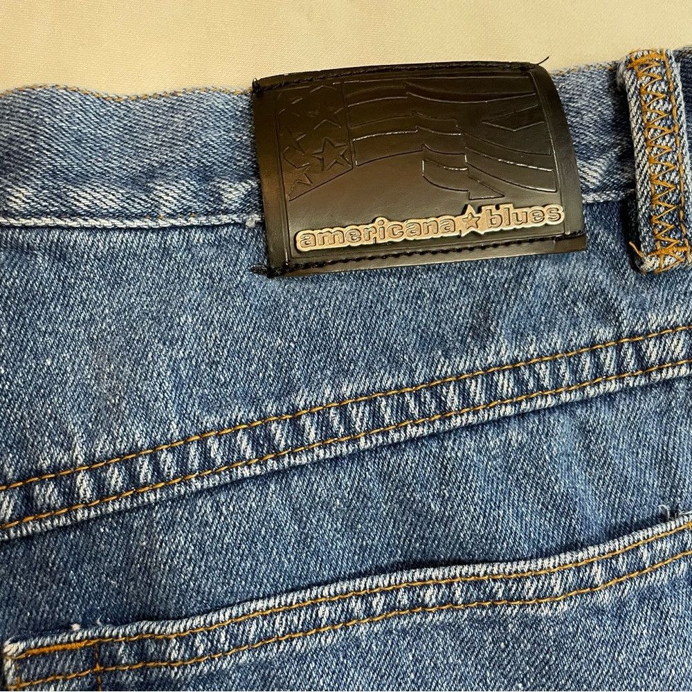 Other Americana Blues Cropped Jeans Size 16W Size 38" / US 16 / IT 52 - 8 Thumbnail