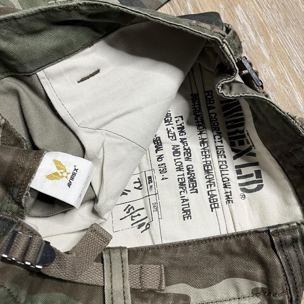 Avirex × Vintage 90s avirex military camo pants Size US 30 / EU 46 - 4 Thumbnail