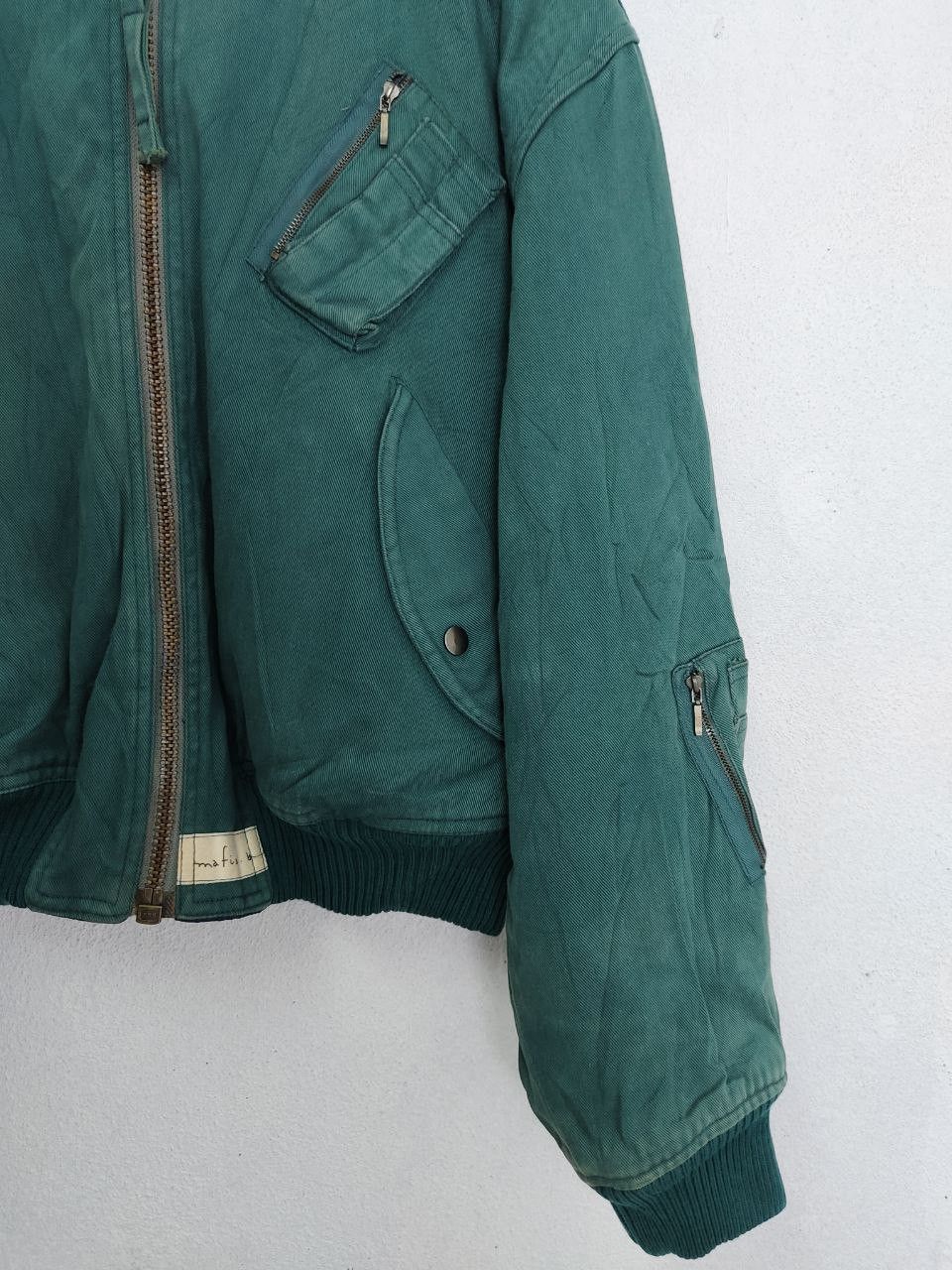Japanese Brand × Vintage Vintage Japanese Brand Bombers Zip Up Jacket Size L / US 10 / IT 46 - 3 Thumbnail