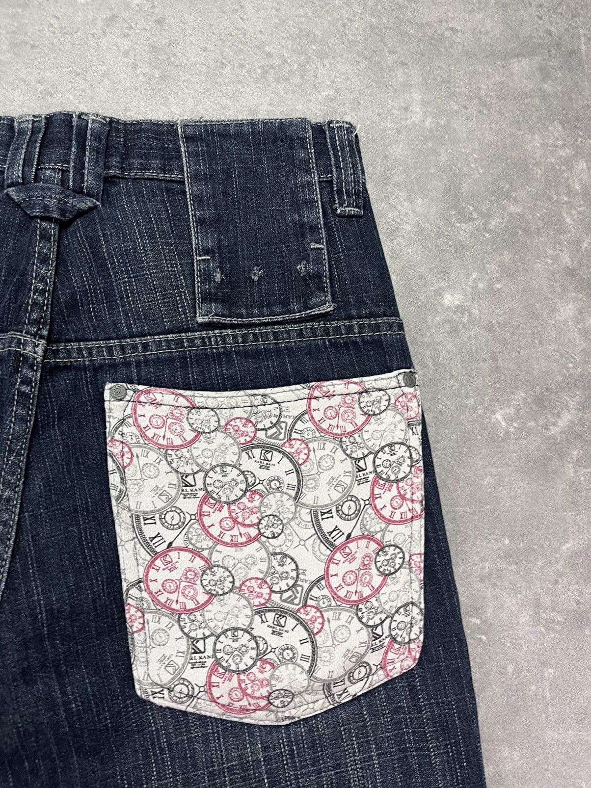 Karl Kani Karl Kani Clock Embroidered Baggy Denim Shorts Jorts 28 30 Size US 30 / EU 46 - 10 Thumbnail