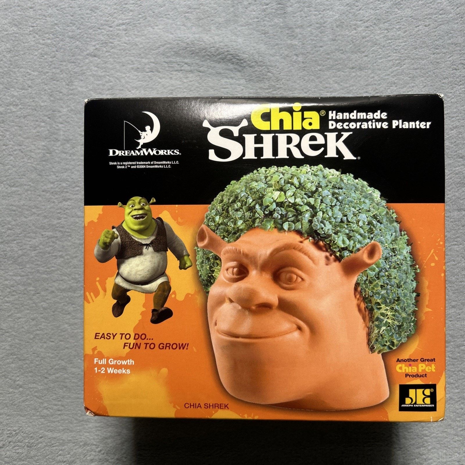Handmade Shrek ChiaPet DreamWorks Handmade Decorative Ceramic Planter Size ONE SIZE - 3 Thumbnail