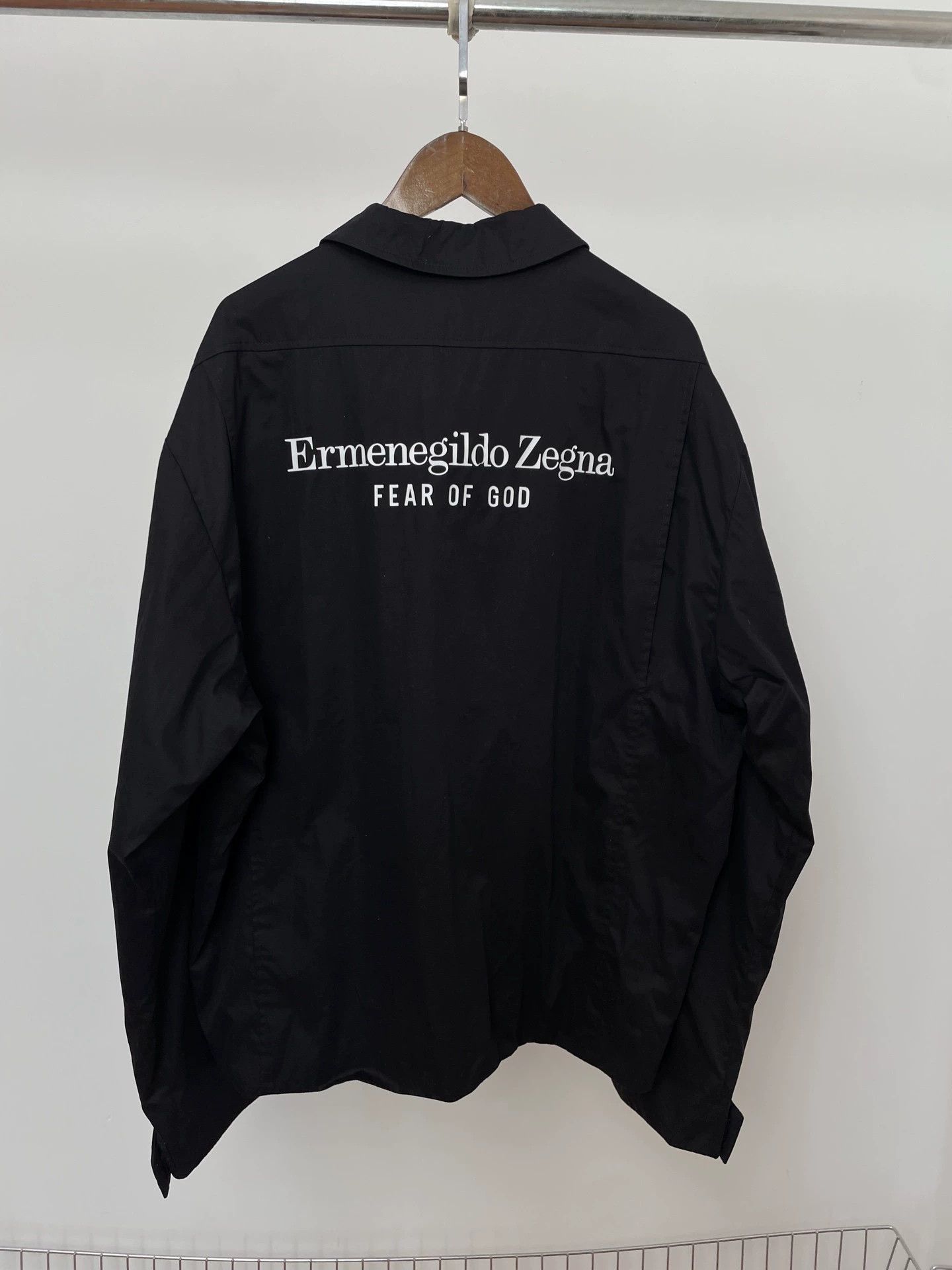 Fear of God Zegna x Fear of God Coaches Jacket NWT Size 50 Size US M / EU 48-50 / 2 - 2 Thumbnail