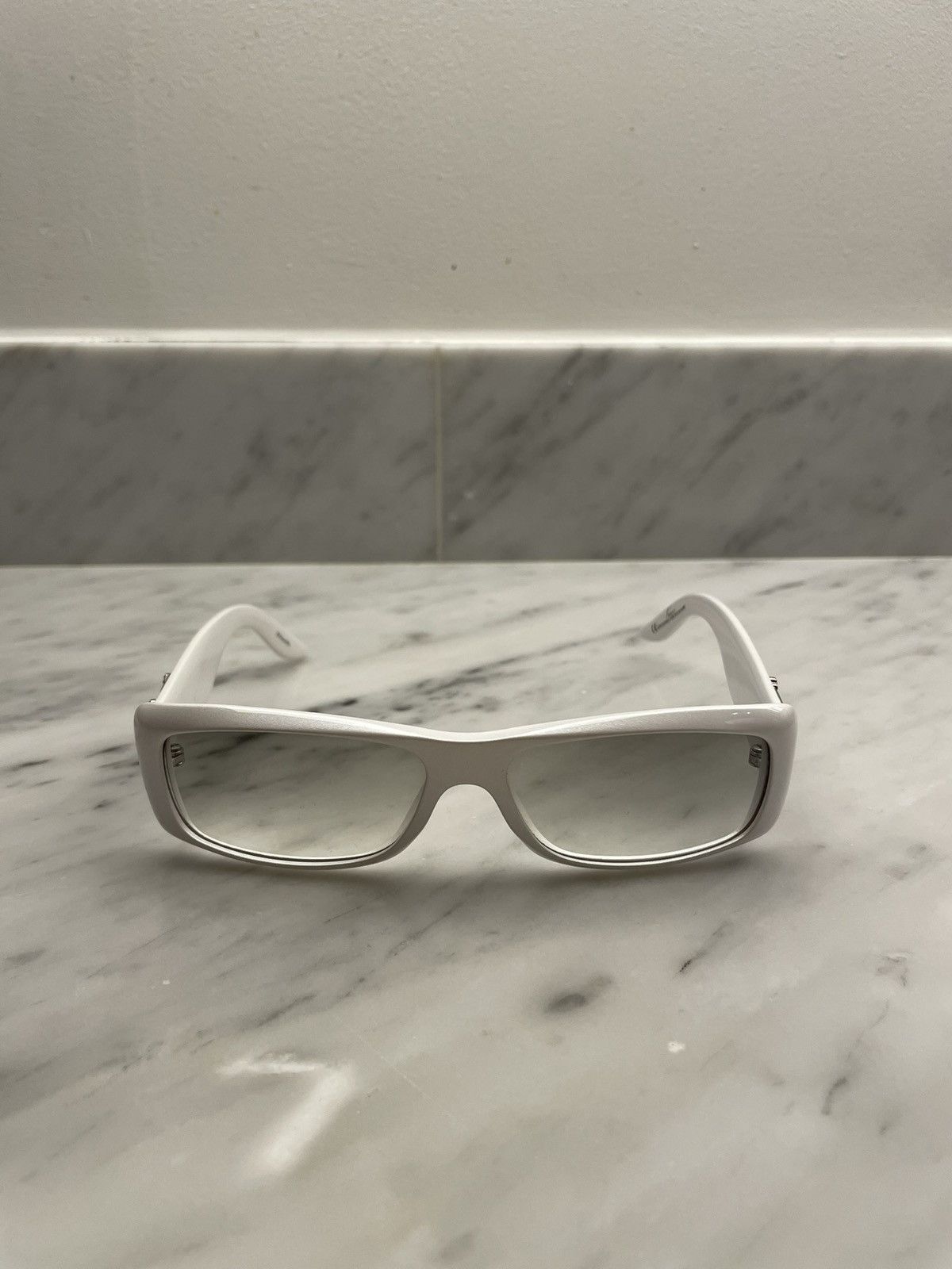 Dior Dior Couture 2 🔥 white sunglasses with logo Size ONE SIZE - 4 Thumbnail
