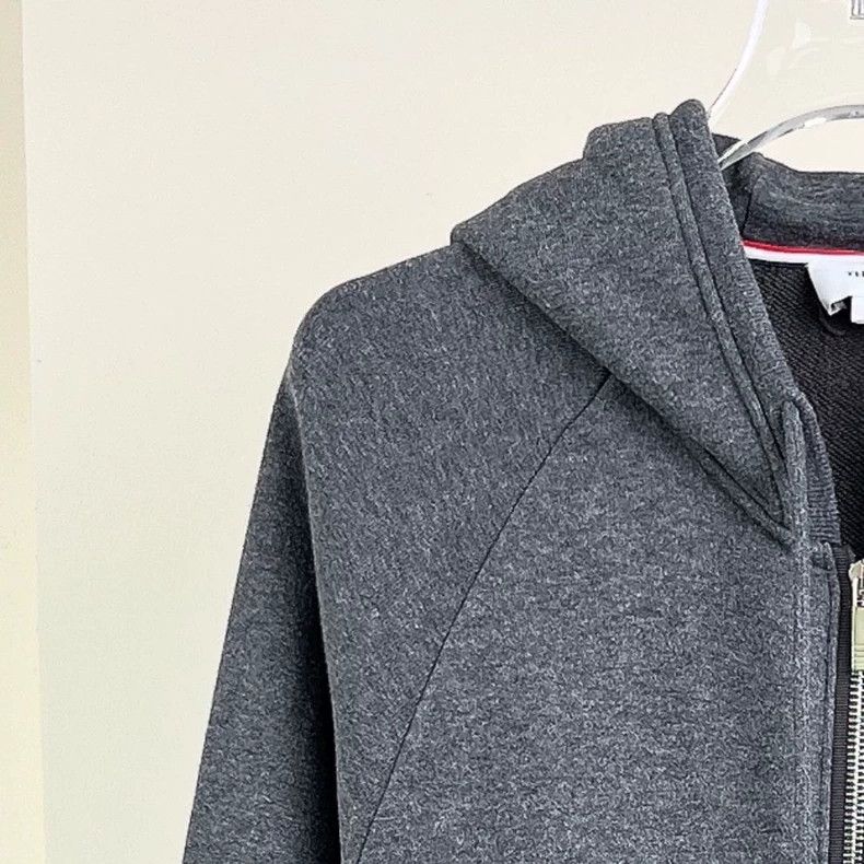 Thom Browne Thom Browne Grey hoodie jacket Size US XXL / EU 58 / 5 - 3 Thumbnail