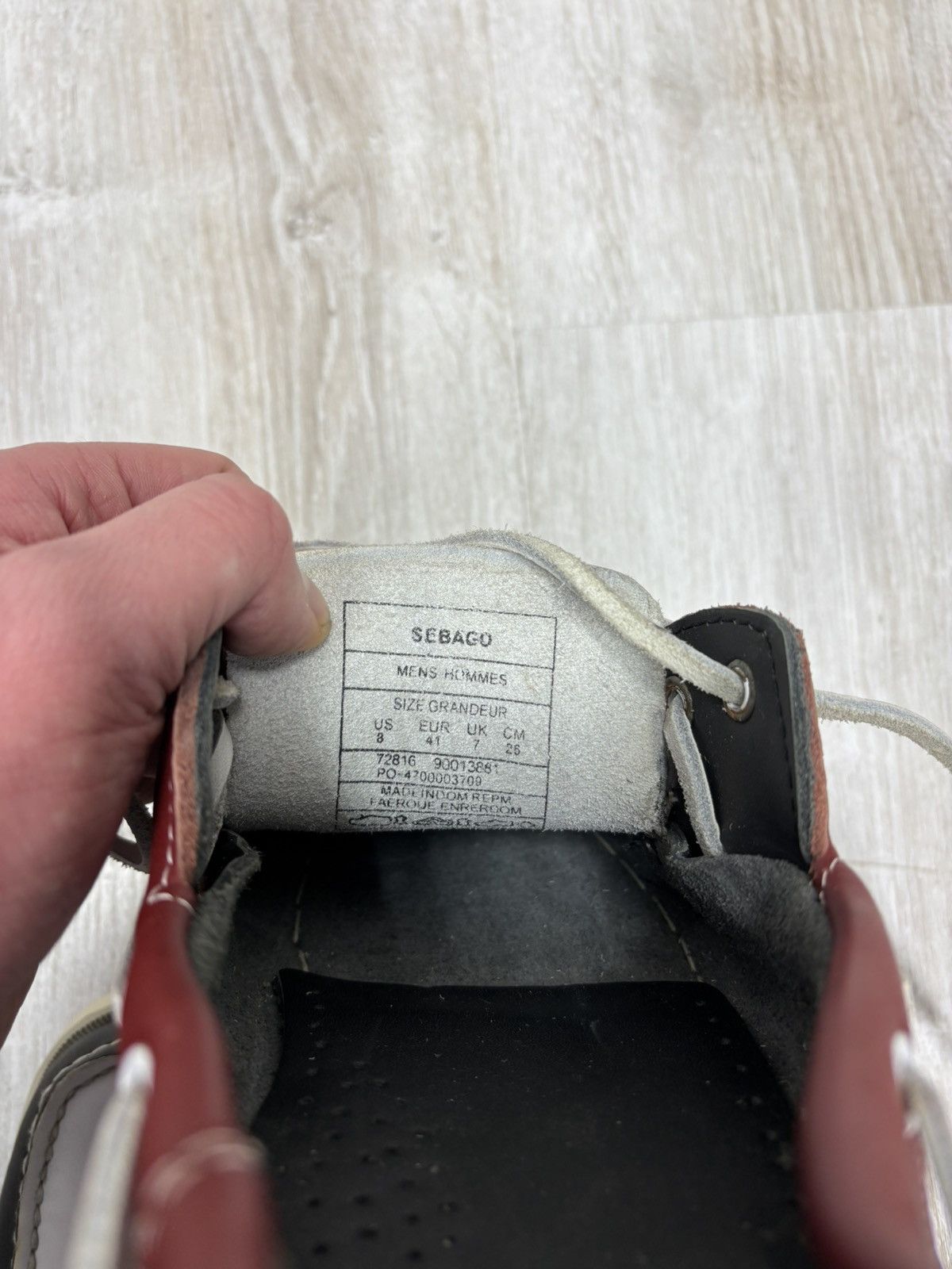 Sebago Mens shoes Sebago Size 41 Color Multicolor Size US 8 / EU 41 - 10 Thumbnail