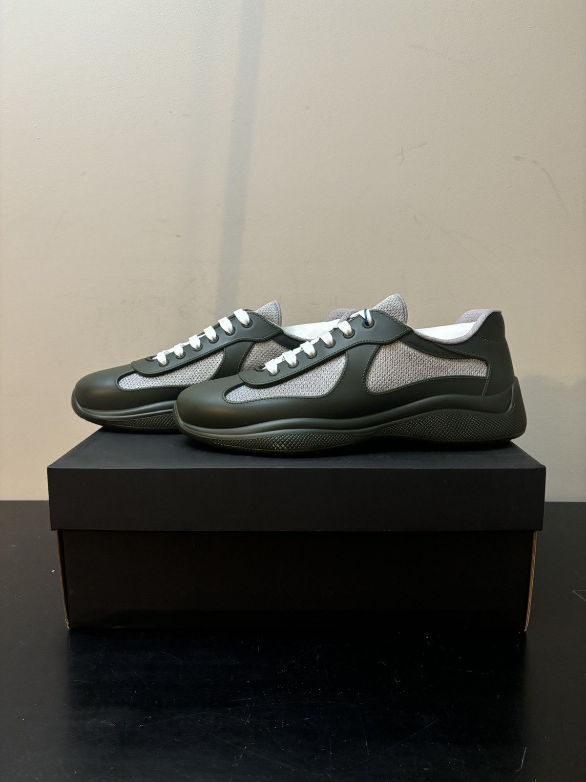 Prada Prada America’s Cup Soft Rubber Dark Green | Grailed