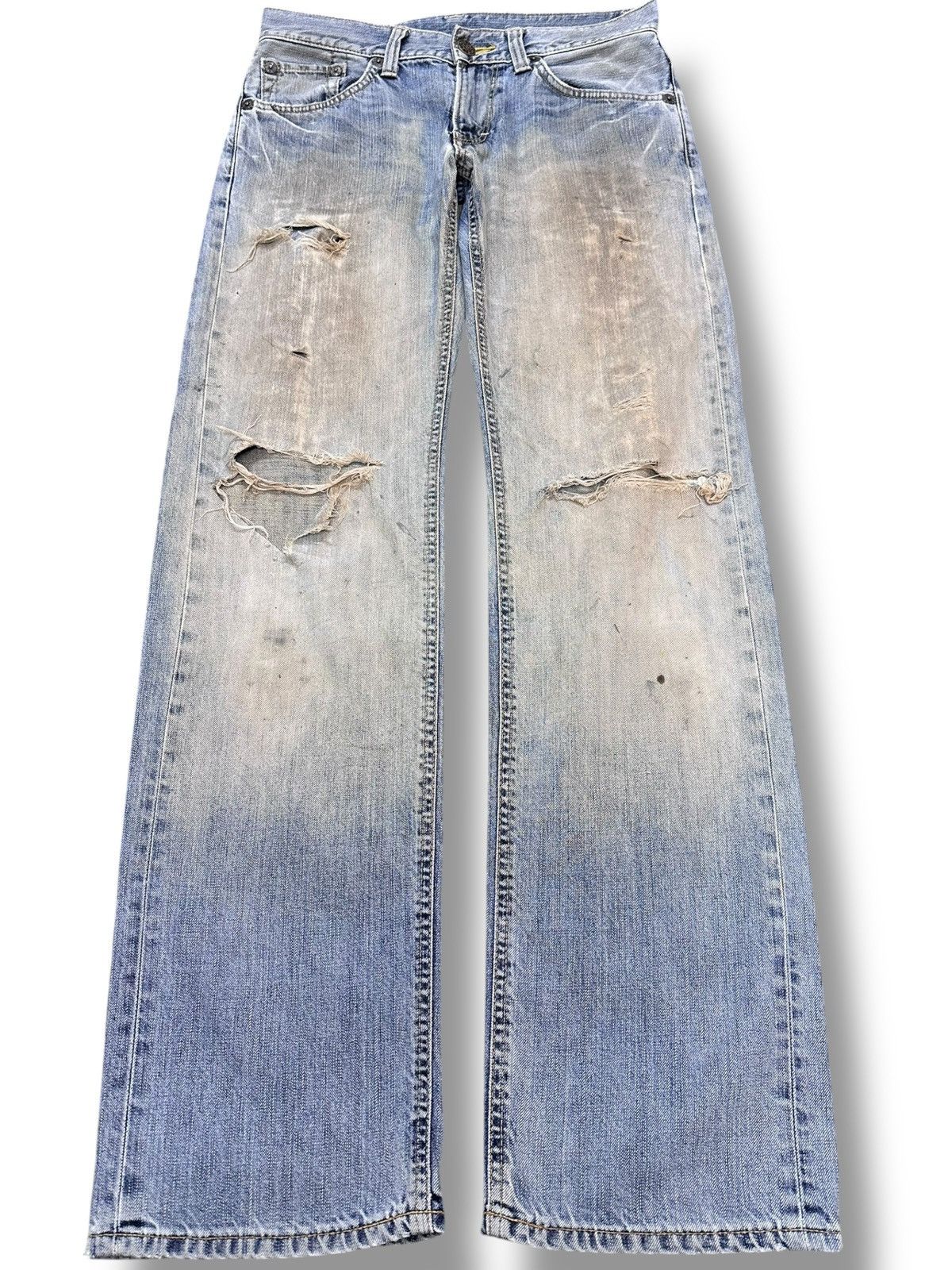 Levi's Vintage Clothing Vintage Levi’s 504 Mudwash Grunge Distressed Denim Size US 30 / EU 46 - 1 Thumbnail