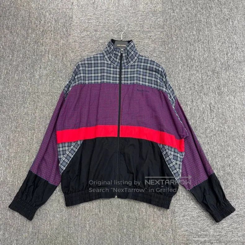 Balenciaga Balenciaga Plaid Paneled Jacket. Size US L / EU 52-54 / 3 - 1 Thumbnail