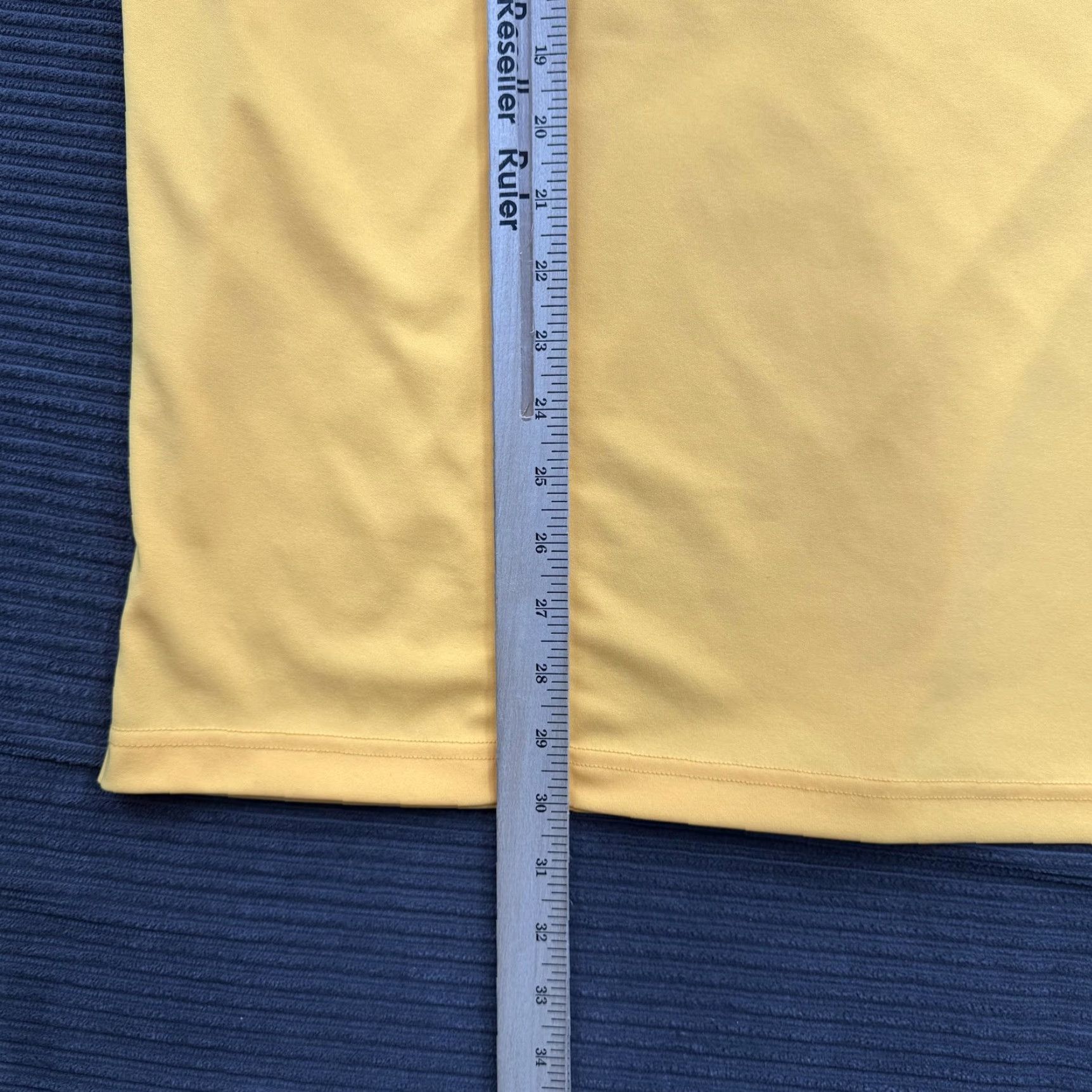 Vintage Loudmouth Polo Shirt Mens XL Yellow Golf Performance Lightweight 100% Polyester Size US XL / EU 56 / 4 - 6 Thumbnail