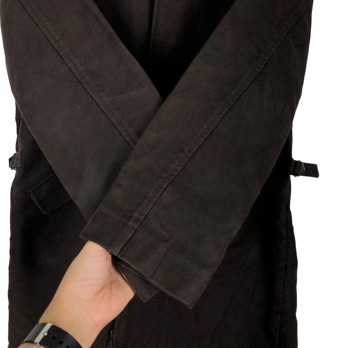 Japanese Brand Vintage Long Jacket Double Collar Glenn Dylann Issey Miyake Size US M / EU 48-50 / 2 - 15 Thumbnail