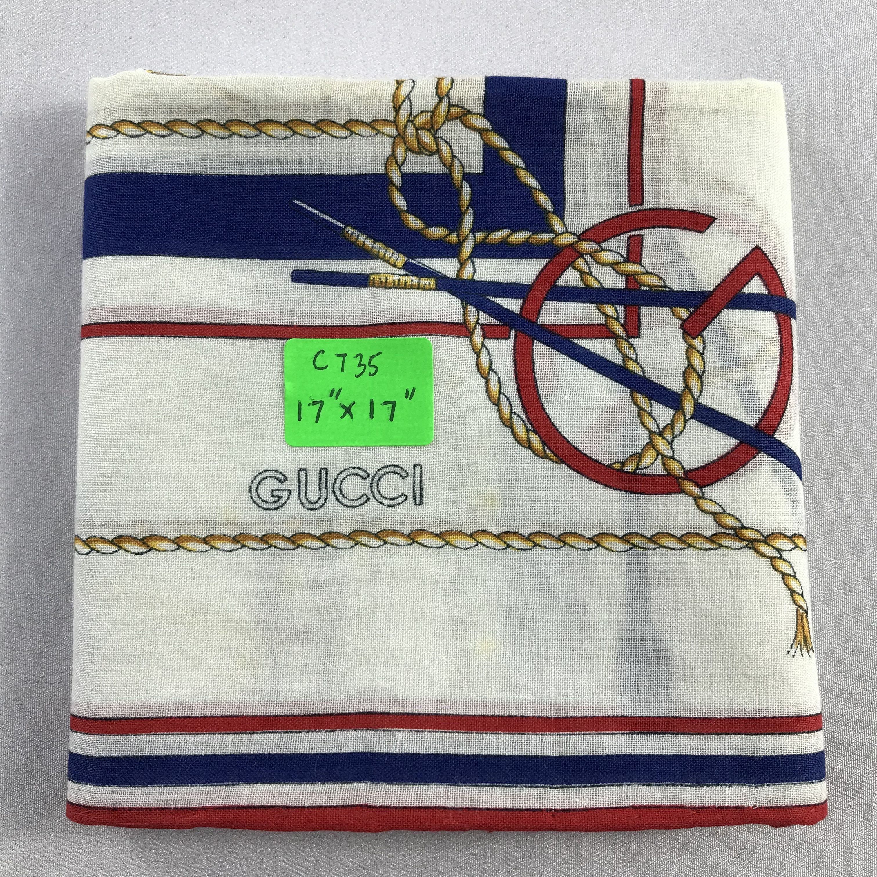 Gucci Gucci Handkerchief / Bandana / Neckerchief C735 Size ONE SIZE - 9 Thumbnail